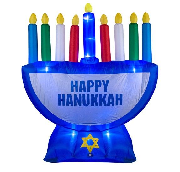 Inflatable Menorah