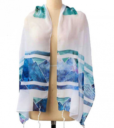 Blue Mountain Tallit