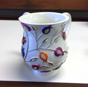 Amy White Flower Washing Cup