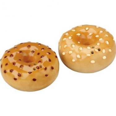 Bagel Salt and Pepper Shakers