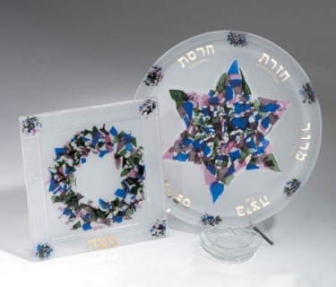 Beames Designs Seder and Matza Set