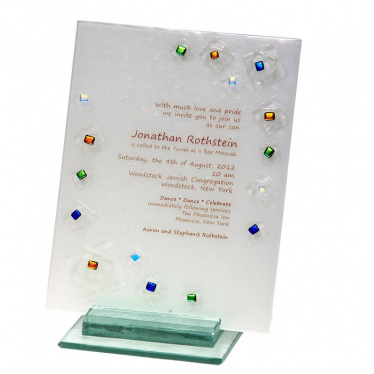 Geo Custom Wedding, Bar/Bat Mitzvah Invitation