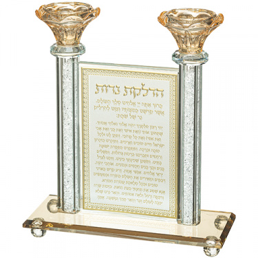 Crystal Candleholder with Stones 9