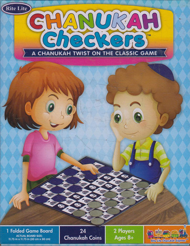 Chanukah Checkers Game