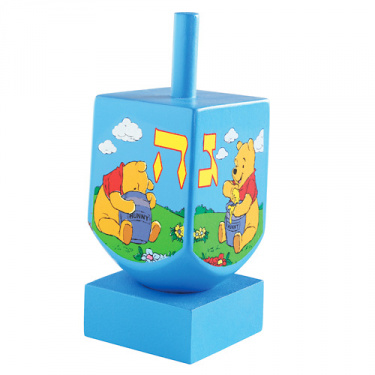 Winnie the Pooh Honey Wood Dreidel