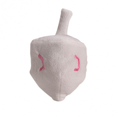 Plush Dreidel Pink Letters