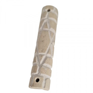 Jerusalem Stone Round Star Mezuah Case