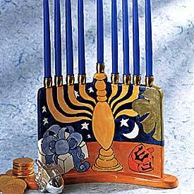 Judy Miller Menorah