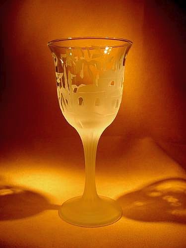 Ani L' Dodi Ofir's Jerusalem Kiddush Cup by Steve Resnick