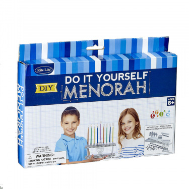 D-I-Y Menorah Kit - Plan It! Build It! Light It!