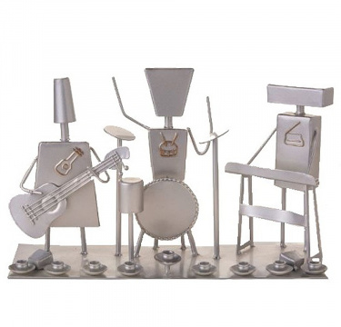 Silver Orchestra Menorah