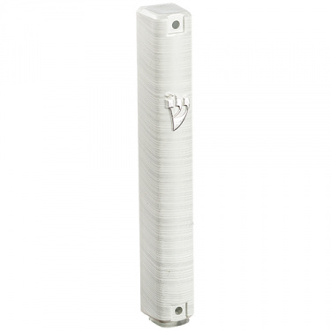 Plastic Mezuzah With Rubber Cork 12 Cm