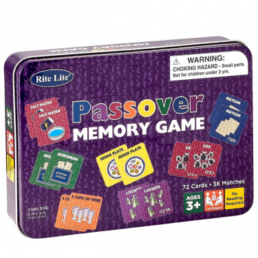 Passover Memory Game in Collectible Tin