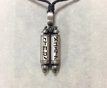 Pewter 10 Commandments Necklace