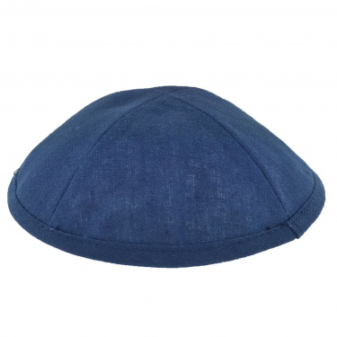 Blue Suede Yarmulke