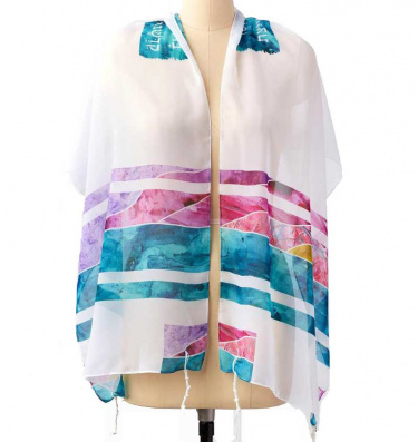 Ocean Sunset Tallit Set