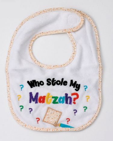 Passover Who Stole the Matzah Bib