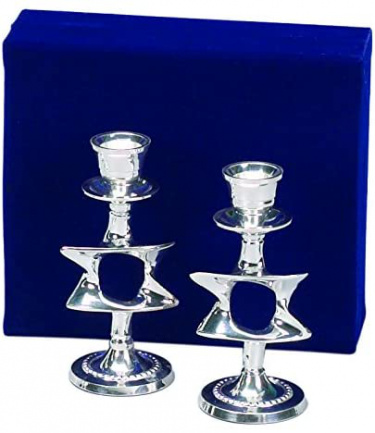 Star of David Candle Sticks