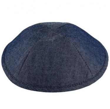 Dark Denim Jeans Fashion Yarmulke