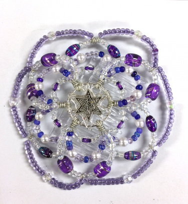 Desert Kippot Purple Pleasure