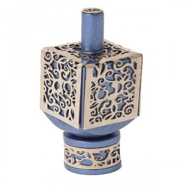 Emanuel Jerusalem Metal Cutout Dreidel