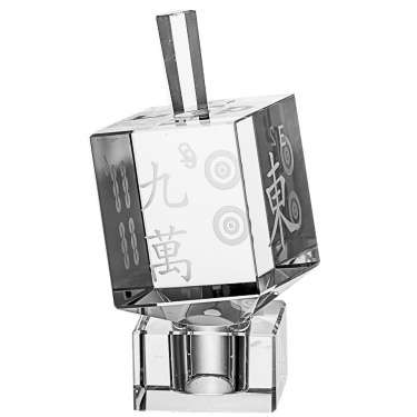 Mah Jongg Crystal Dreidel