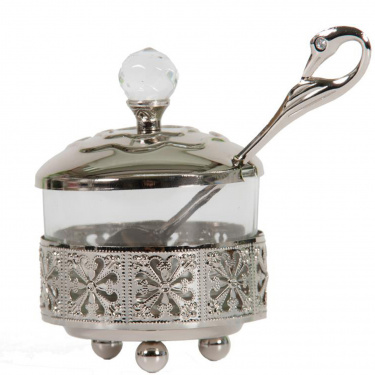 Traditional Honey Dish Filigree 