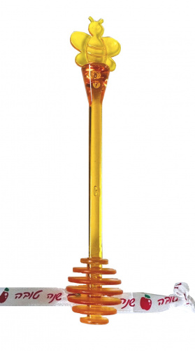 Rosh Hashanah Honey Dipper with Bee on Top