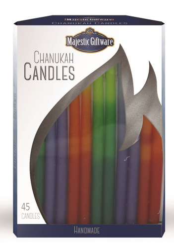 Majestic Premium Multi Chanukah Candles