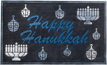 Happy Hanukkah Mat