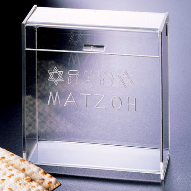 Acrylic Stand-up Matzoh Box