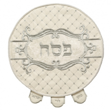 Pesach Faux Leather Matzah Cover