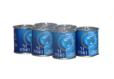 Yahrzeit 1 Day Memorial Tin - 6 Pack