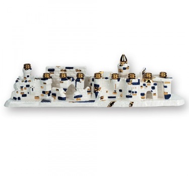 Jerusalem Ceramic Menorah