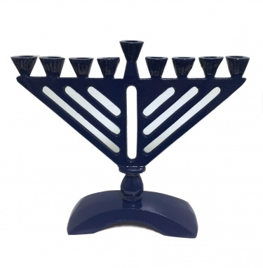 Children's Blue  Menorah