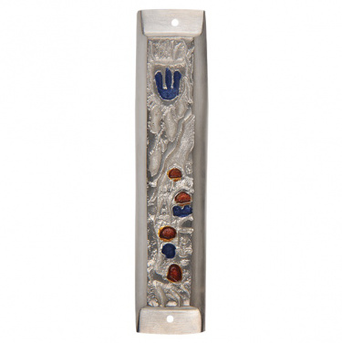 Silver Jerusalem Mezuzah