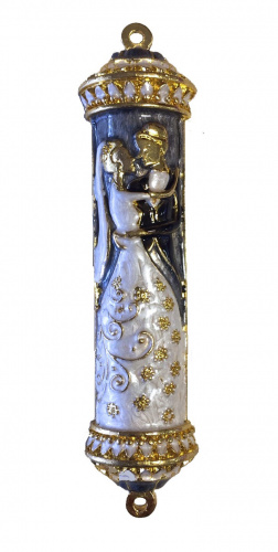 Wedding Couple Mezuzah