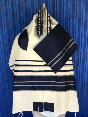 Michal Navon Tallit Set Silver