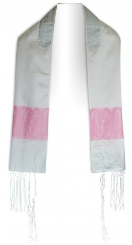 Paisley Tallit, Pink