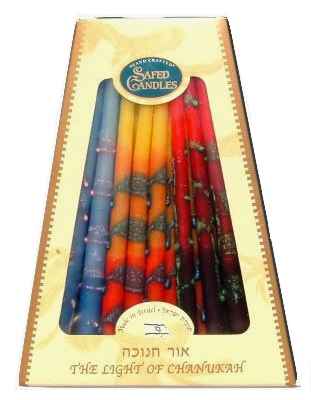 Safed Premium Chanukah Candles - Multicolor