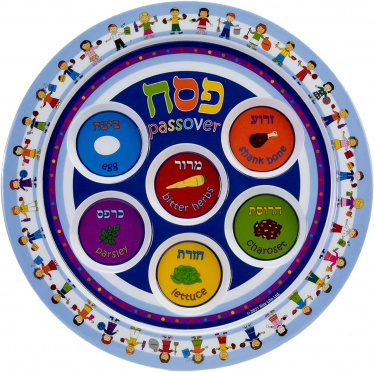 Children's Melamine Seder Plate