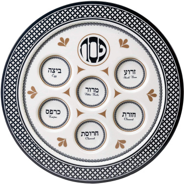 Seder Traditions Melamine Seder Plate