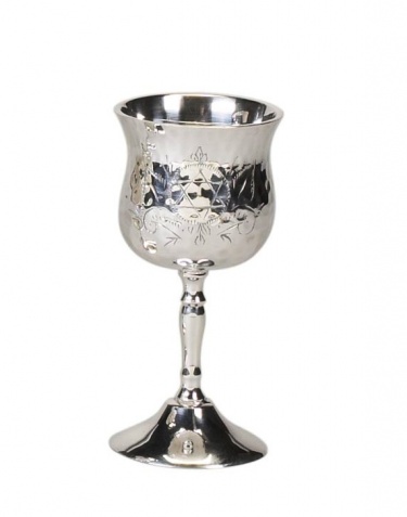Hammered Kiddush Cup, Small
