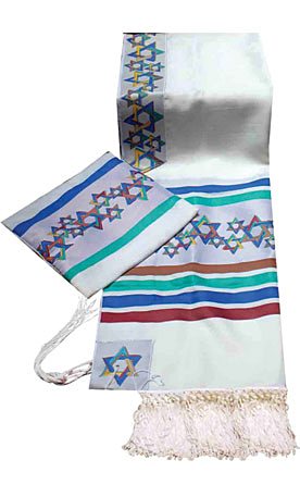 Star of David Tallit Set