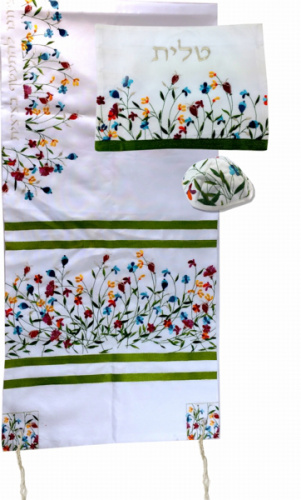 Flowers Tallit Set