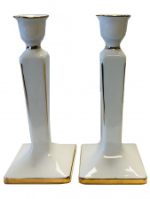 Candlestick_Porcelain_white-gold