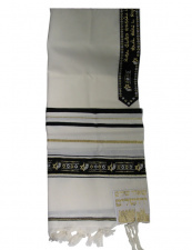 Decorative_Ribbon_Tallit_blackgold