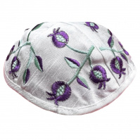 Kippah_pomegranate_purple