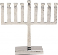 menorah_hammered_alum_contemp