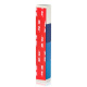 Akilov Gold Wave Polygon Mezuzah 1
